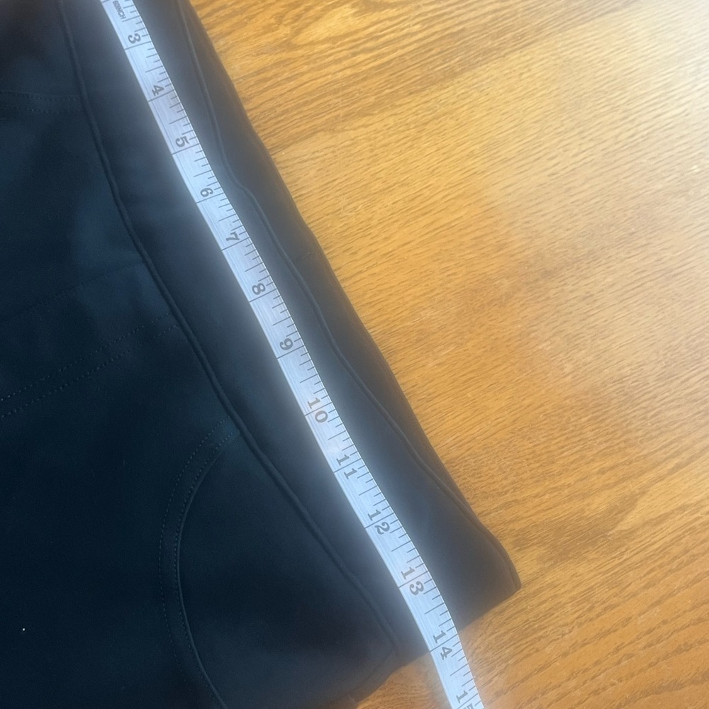 Spanx The Perfect Pant Ankle Rear Pocket Ponte Knit black Size Medium Hi Waist - Picture 7 of 11